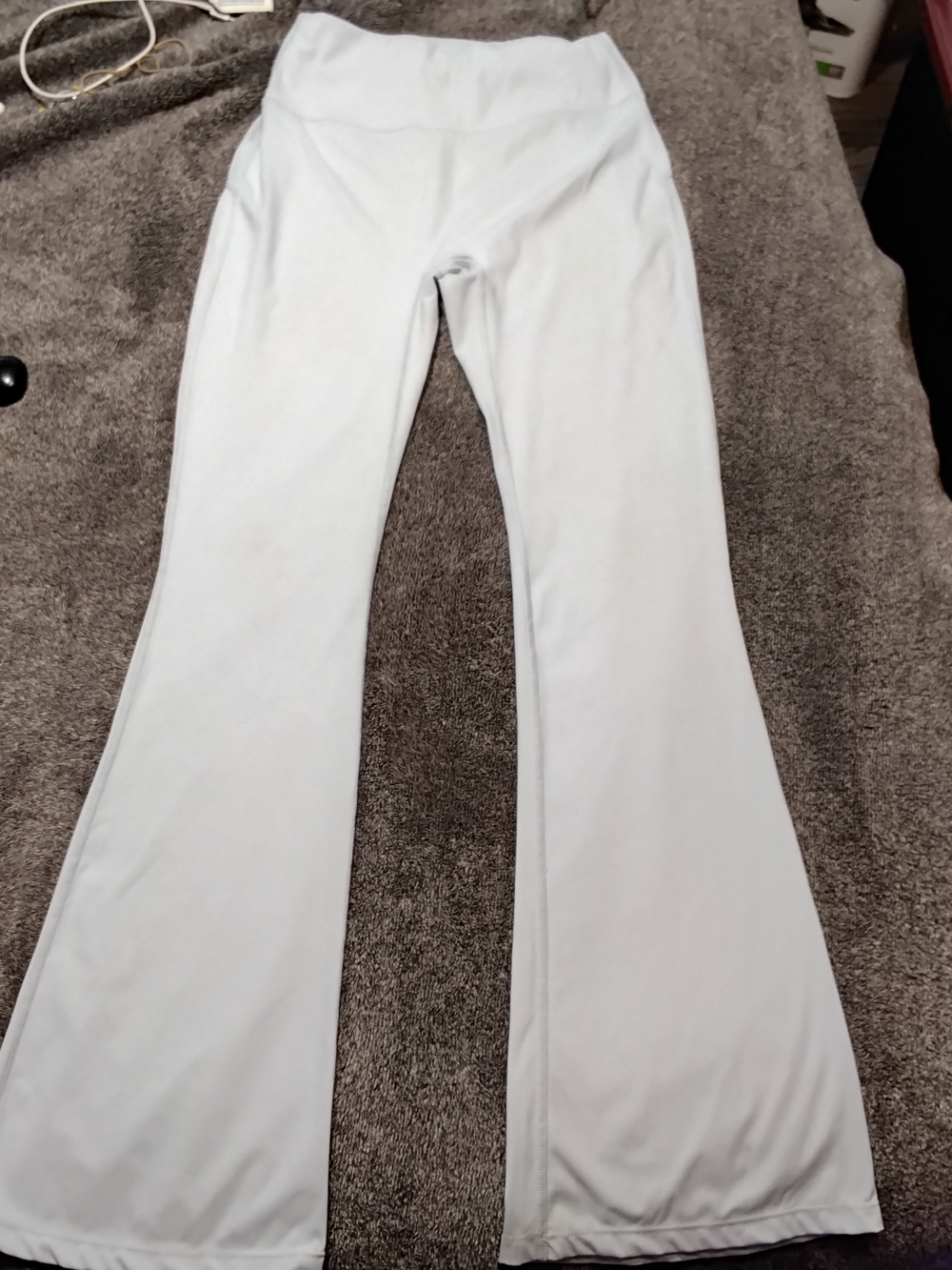 lululemon athletica White Boot-Cut Flare Leg Pants